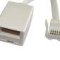 BT Type Plug (Male) To BT Type Sokect (Female) Telephone Extension Cable