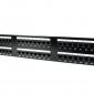 Cat6 Patch Panel RJ45 UTP with Removable Rear Cable Management Bar
