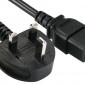 UK 13 Amp Fused Plug To IEC C19 Connector